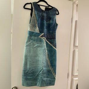LAST CHANCE Elie Tahari Knee Length Dress